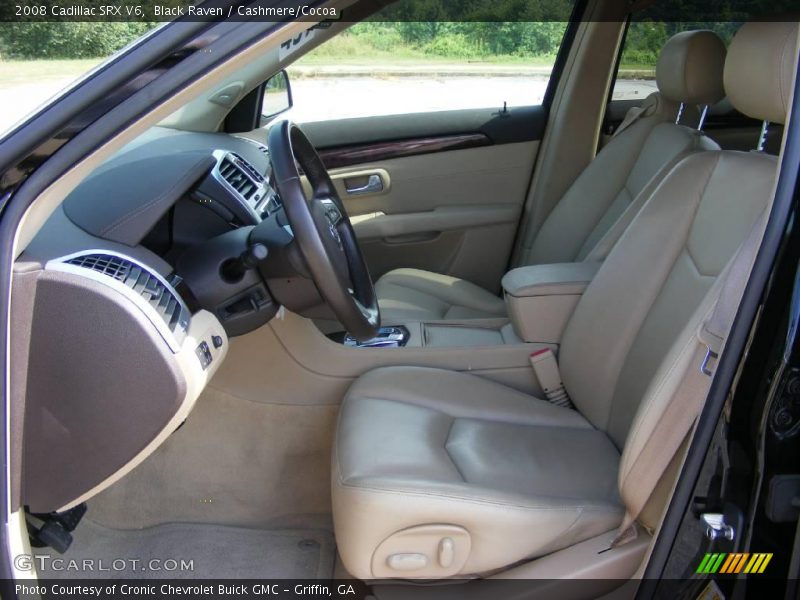 Black Raven / Cashmere/Cocoa 2008 Cadillac SRX V6