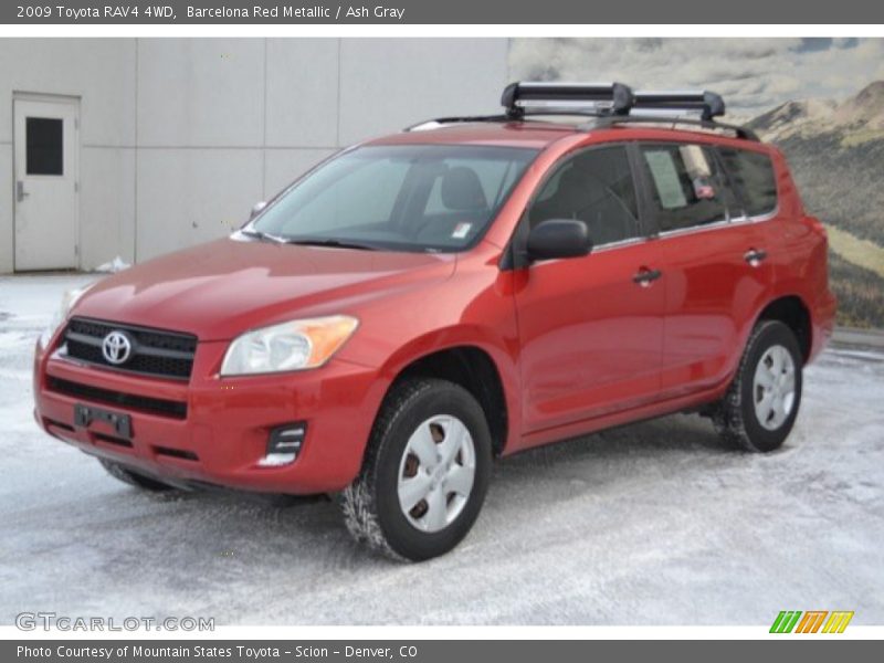 Barcelona Red Metallic / Ash Gray 2009 Toyota RAV4 4WD