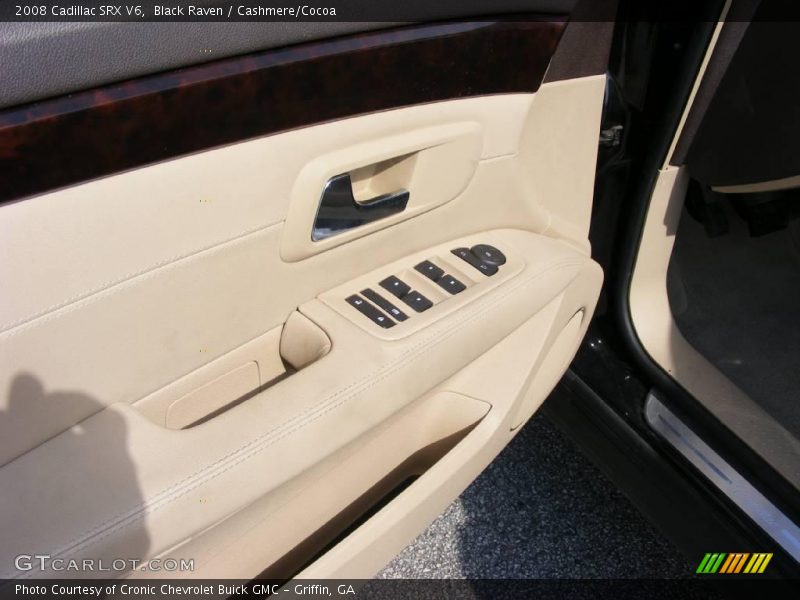 Black Raven / Cashmere/Cocoa 2008 Cadillac SRX V6