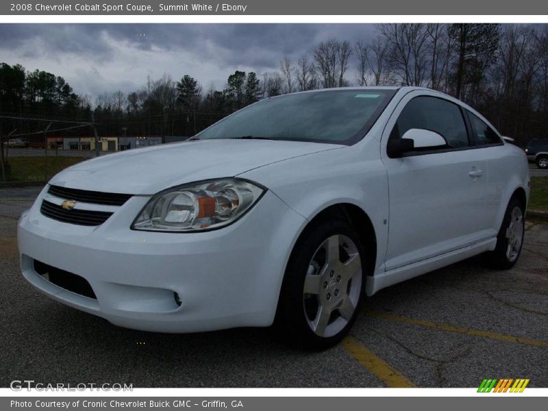 Summit White / Ebony 2008 Chevrolet Cobalt Sport Coupe