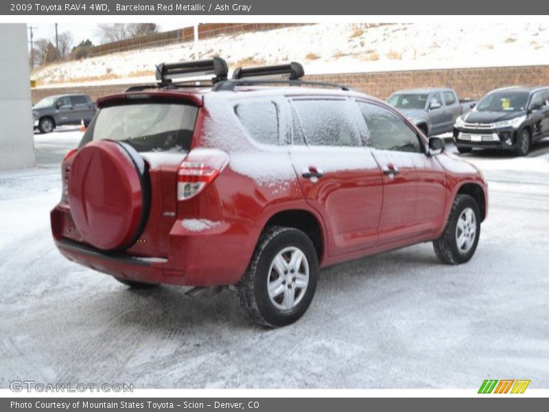 Barcelona Red Metallic / Ash Gray 2009 Toyota RAV4 4WD
