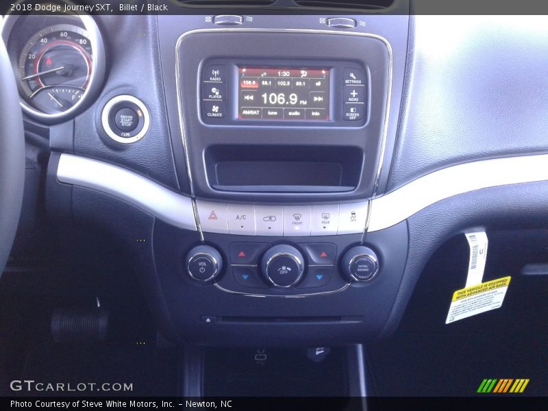 Billet / Black 2018 Dodge Journey SXT