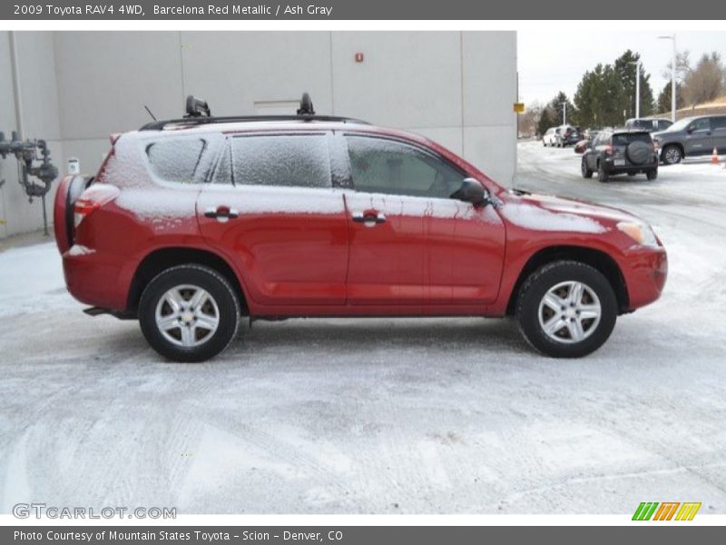 Barcelona Red Metallic / Ash Gray 2009 Toyota RAV4 4WD