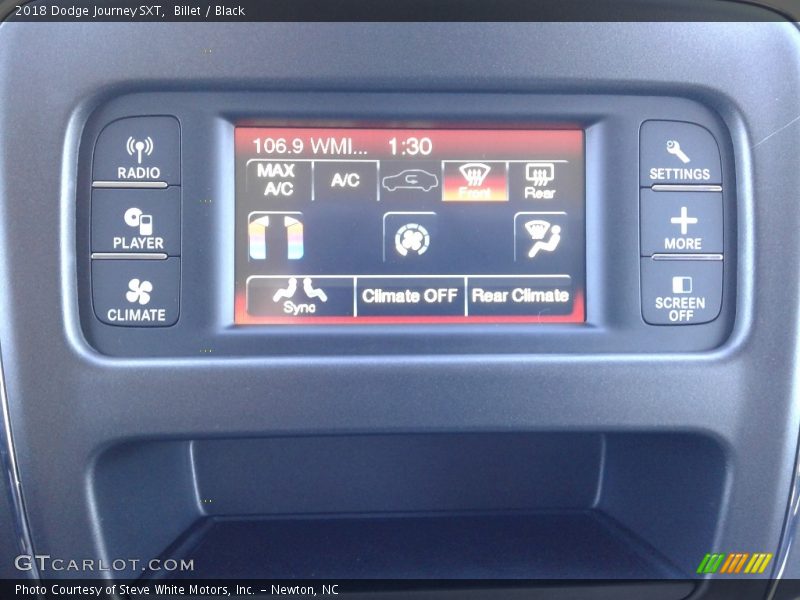 Billet / Black 2018 Dodge Journey SXT