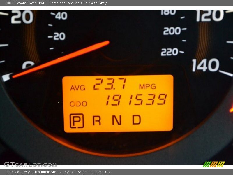 Barcelona Red Metallic / Ash Gray 2009 Toyota RAV4 4WD