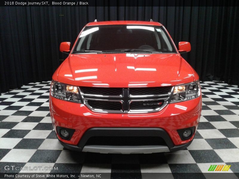 Blood Orange / Black 2018 Dodge Journey SXT