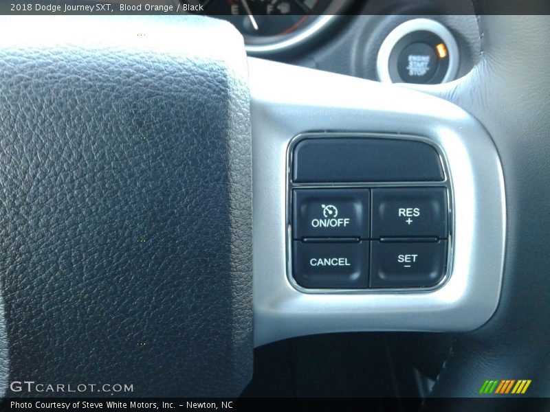 Blood Orange / Black 2018 Dodge Journey SXT