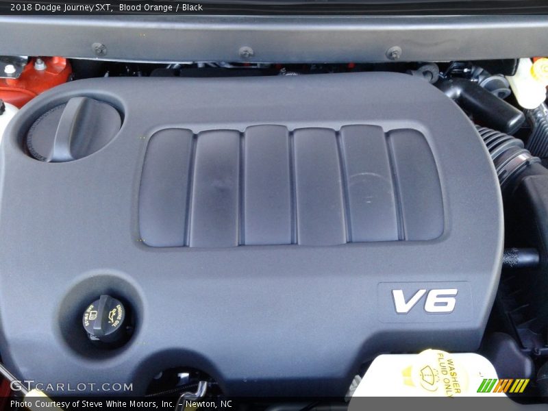Blood Orange / Black 2018 Dodge Journey SXT