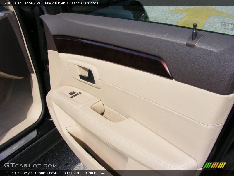Black Raven / Cashmere/Cocoa 2008 Cadillac SRX V6