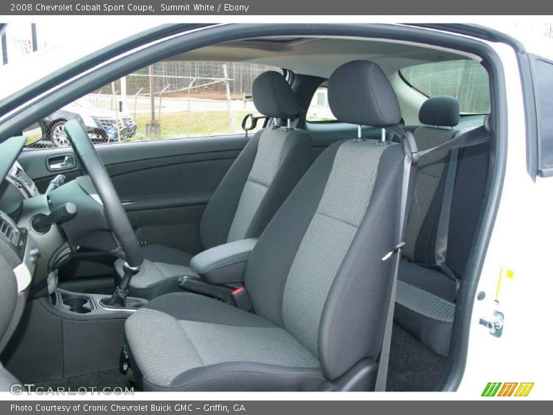 Summit White / Ebony 2008 Chevrolet Cobalt Sport Coupe