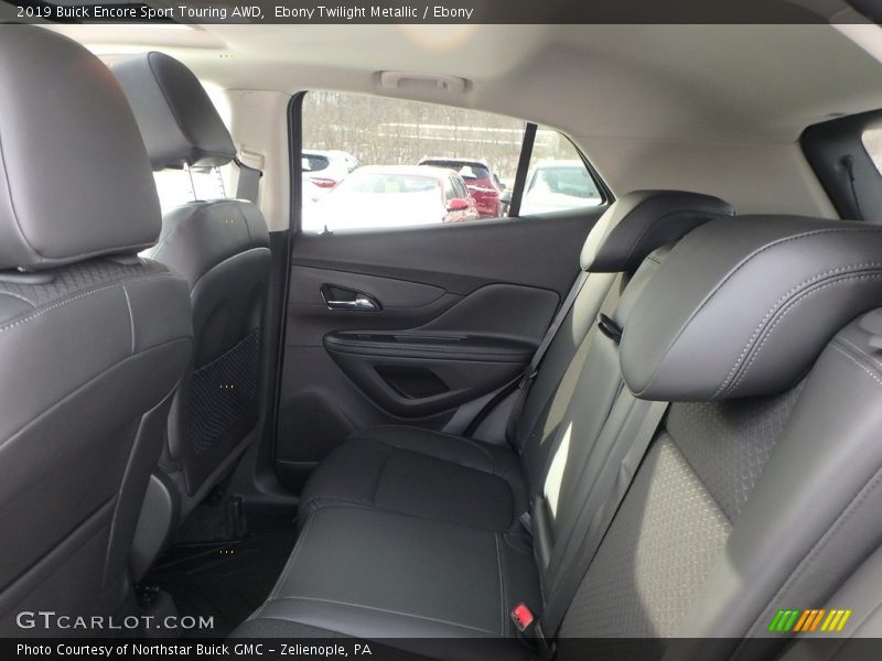 Rear Seat of 2019 Encore Sport Touring AWD