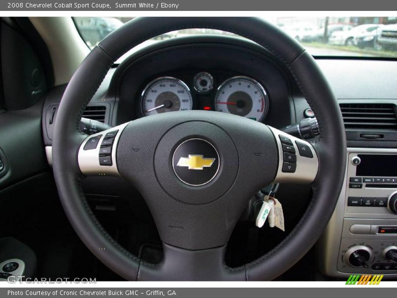 Summit White / Ebony 2008 Chevrolet Cobalt Sport Coupe