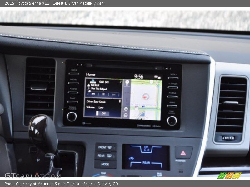 Celestial Silver Metallic / Ash 2019 Toyota Sienna XLE