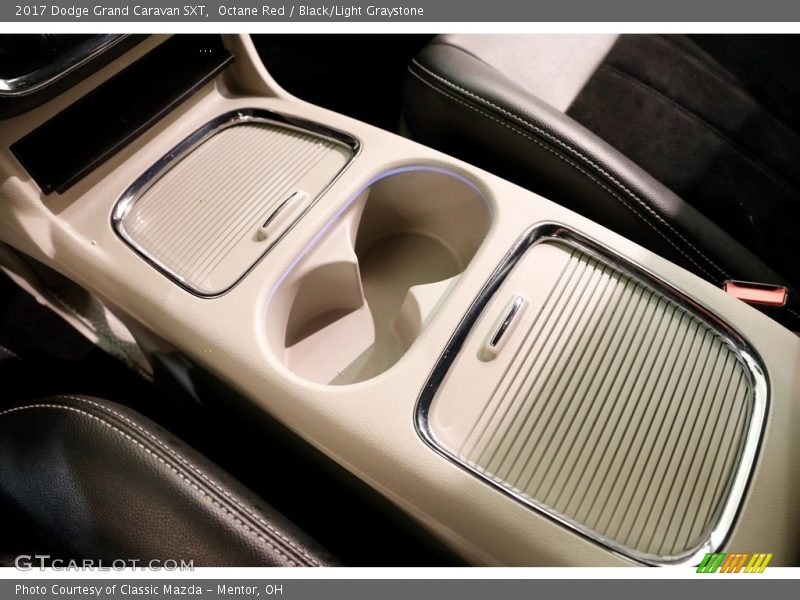 Octane Red / Black/Light Graystone 2017 Dodge Grand Caravan SXT