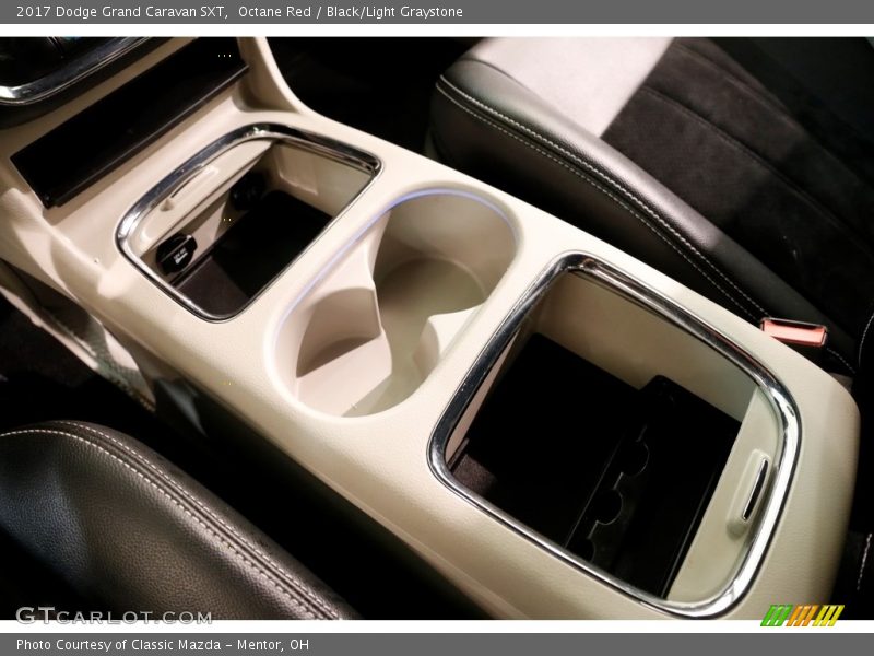 Octane Red / Black/Light Graystone 2017 Dodge Grand Caravan SXT