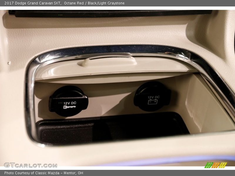 Octane Red / Black/Light Graystone 2017 Dodge Grand Caravan SXT