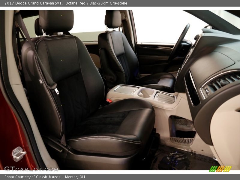 Octane Red / Black/Light Graystone 2017 Dodge Grand Caravan SXT