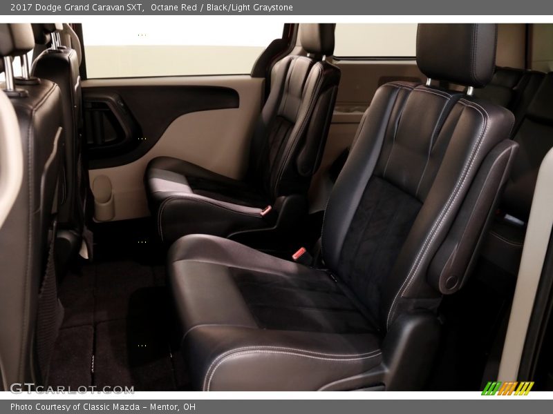 Octane Red / Black/Light Graystone 2017 Dodge Grand Caravan SXT