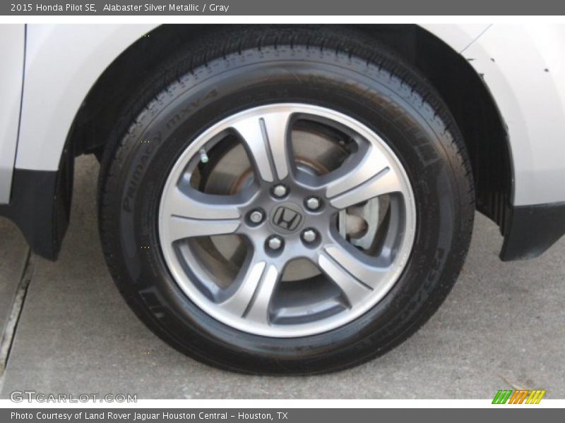Alabaster Silver Metallic / Gray 2015 Honda Pilot SE