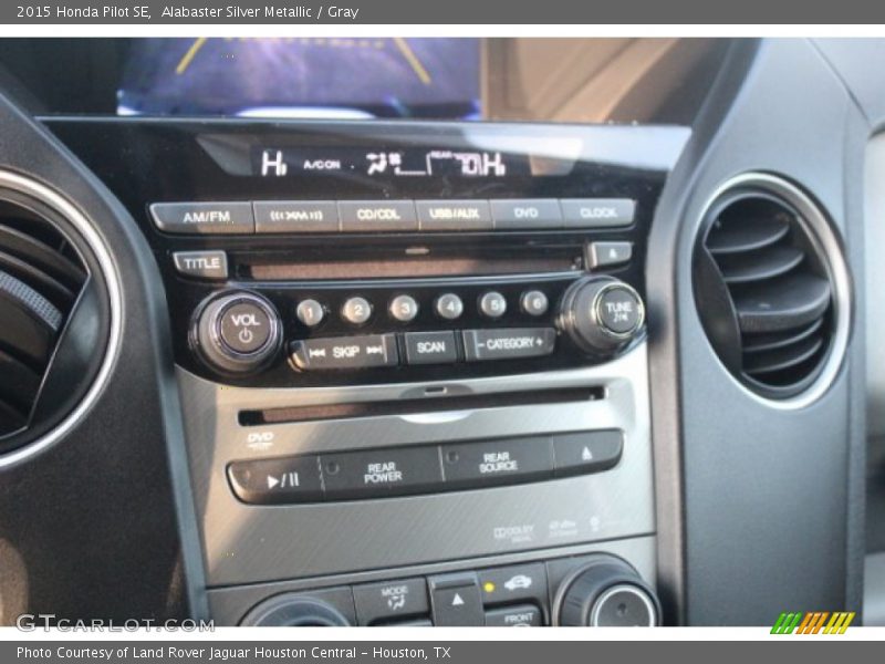 Alabaster Silver Metallic / Gray 2015 Honda Pilot SE