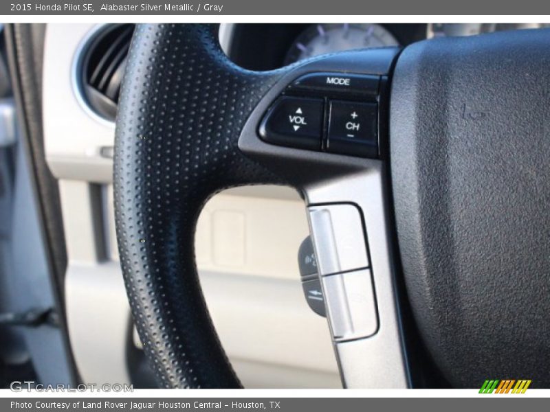 Alabaster Silver Metallic / Gray 2015 Honda Pilot SE