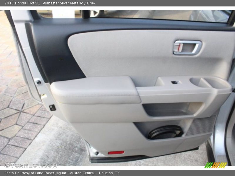 Alabaster Silver Metallic / Gray 2015 Honda Pilot SE