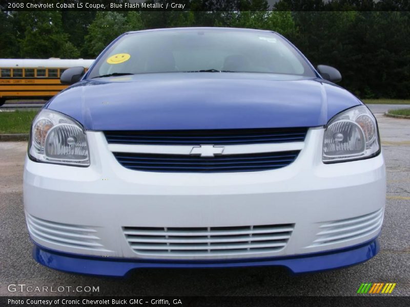 Blue Flash Metallic / Gray 2008 Chevrolet Cobalt LS Coupe