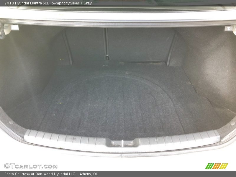 Symphony Silver / Gray 2018 Hyundai Elantra SEL