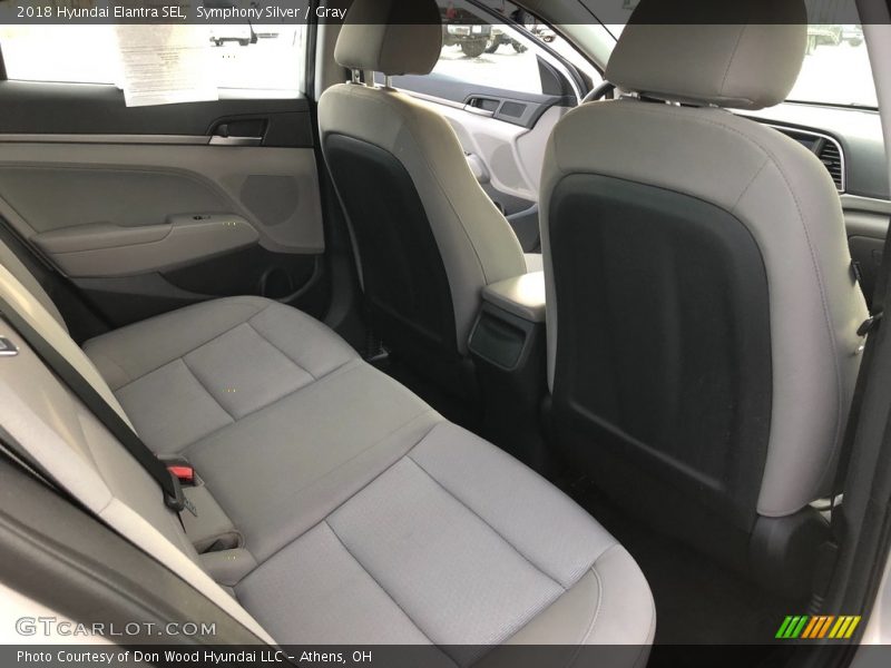 Symphony Silver / Gray 2018 Hyundai Elantra SEL