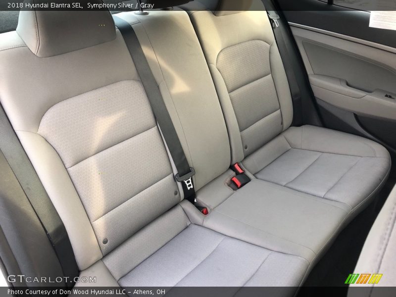 Symphony Silver / Gray 2018 Hyundai Elantra SEL