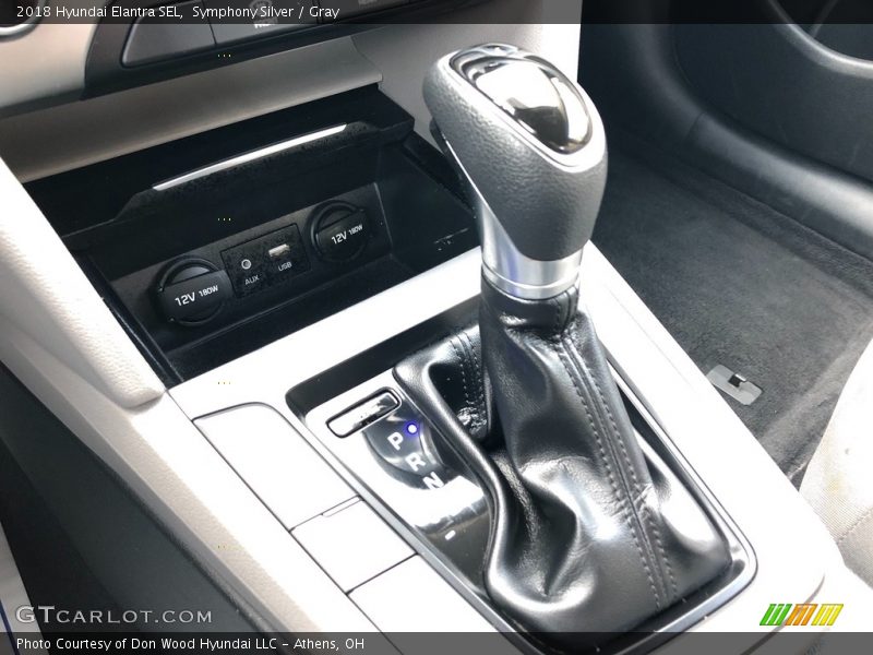 Symphony Silver / Gray 2018 Hyundai Elantra SEL