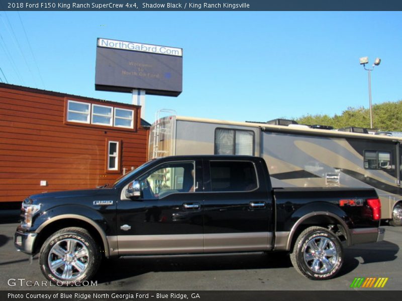 Shadow Black / King Ranch Kingsville 2018 Ford F150 King Ranch SuperCrew 4x4