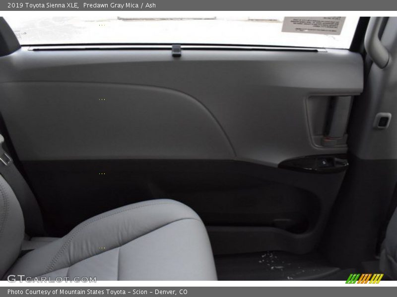 Predawn Gray Mica / Ash 2019 Toyota Sienna XLE