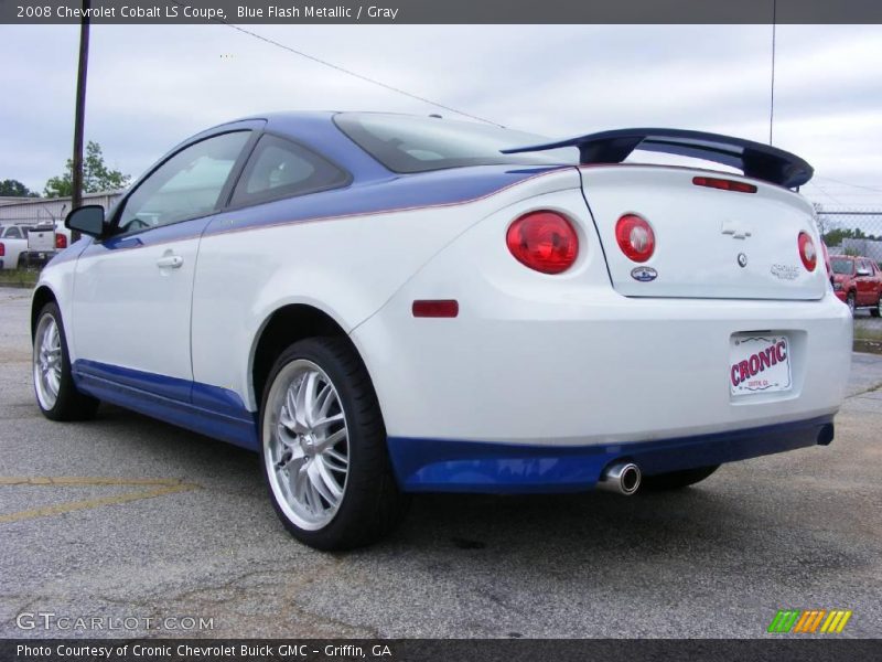 Blue Flash Metallic / Gray 2008 Chevrolet Cobalt LS Coupe