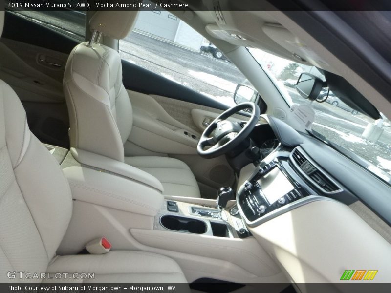 Front Seat of 2019 Murano SL AWD