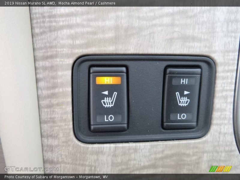 Controls of 2019 Murano SL AWD