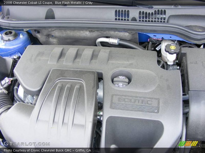 Blue Flash Metallic / Gray 2008 Chevrolet Cobalt LS Coupe