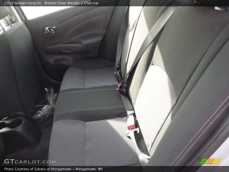 Brilliant Silver Metallic / Charcoal 2019 Nissan Versa SV