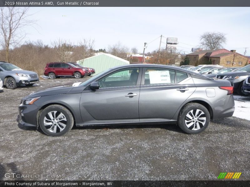 Gun Metallic / Charcoal 2019 Nissan Altima S AWD