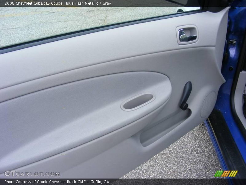 Blue Flash Metallic / Gray 2008 Chevrolet Cobalt LS Coupe