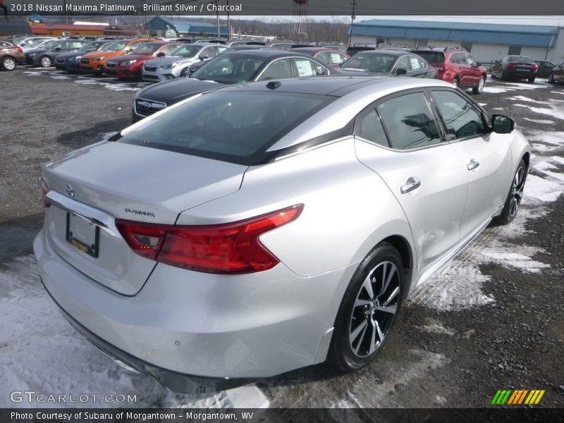 Brilliant Silver / Charcoal 2018 Nissan Maxima Platinum
