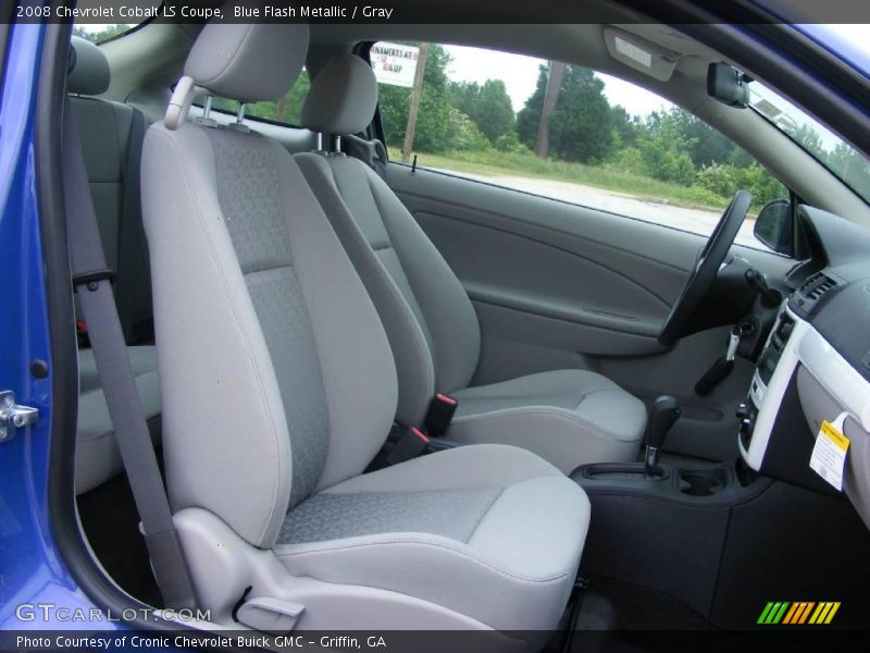 Blue Flash Metallic / Gray 2008 Chevrolet Cobalt LS Coupe