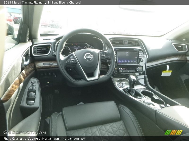 Front Seat of 2018 Maxima Platinum