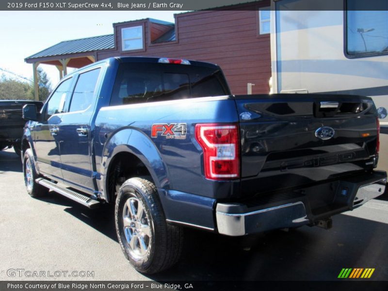 Blue Jeans / Earth Gray 2019 Ford F150 XLT SuperCrew 4x4