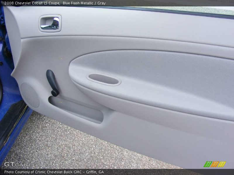 Blue Flash Metallic / Gray 2008 Chevrolet Cobalt LS Coupe