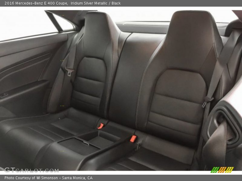 Iridium Silver Metallic / Black 2016 Mercedes-Benz E 400 Coupe