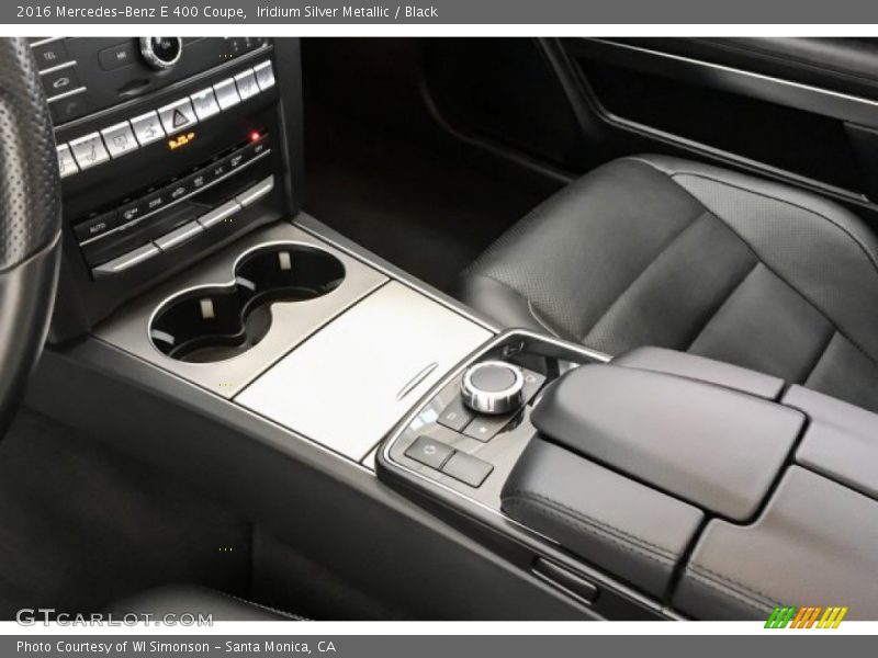 Iridium Silver Metallic / Black 2016 Mercedes-Benz E 400 Coupe