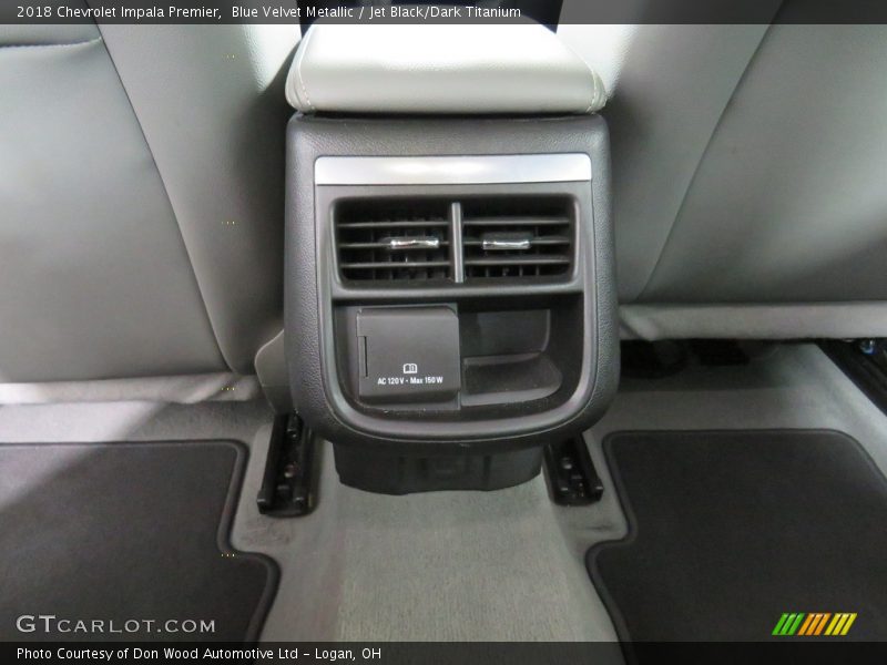 Blue Velvet Metallic / Jet Black/Dark Titanium 2018 Chevrolet Impala Premier