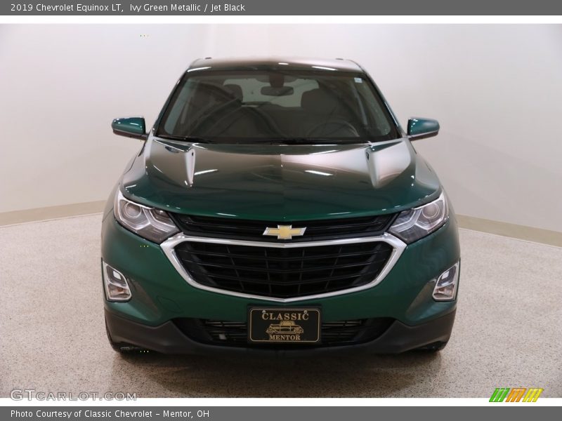 Ivy Green Metallic / Jet Black 2019 Chevrolet Equinox LT