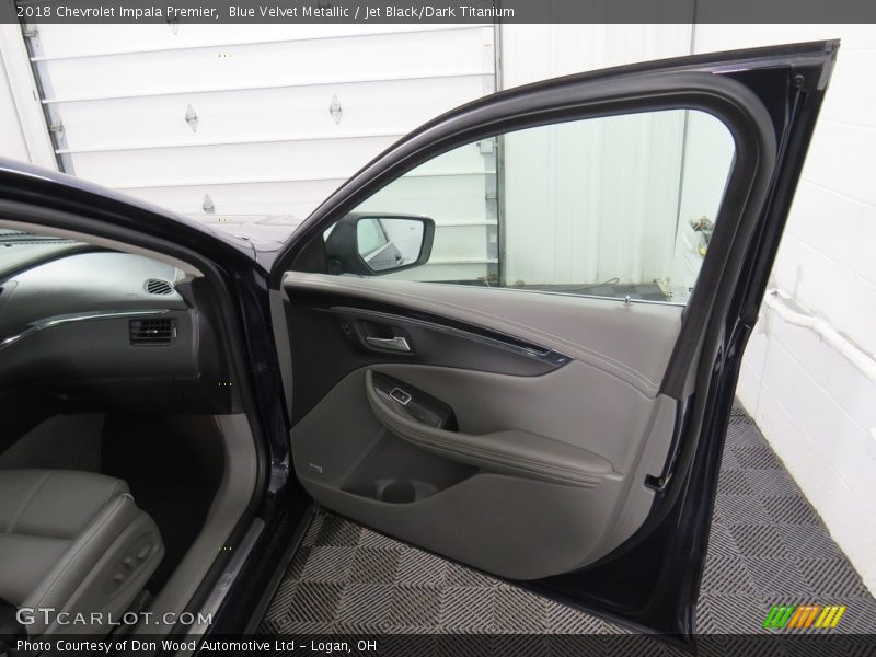 Blue Velvet Metallic / Jet Black/Dark Titanium 2018 Chevrolet Impala Premier
